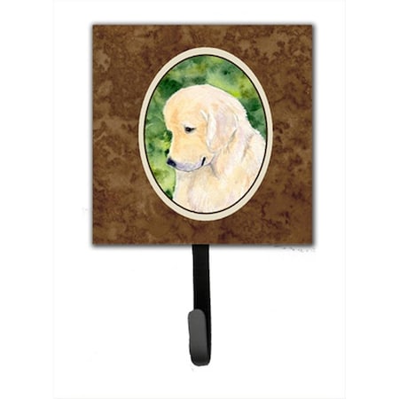 Micasa 4.25 x 6 in. Golden Retriever Leash Or Key Hook MI728579